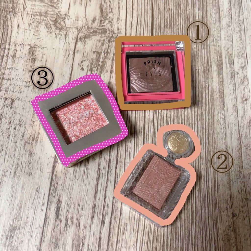 プリズムインアイズ/ETUDE/単色アイシャドウを使ったクチコミ（2枚目）