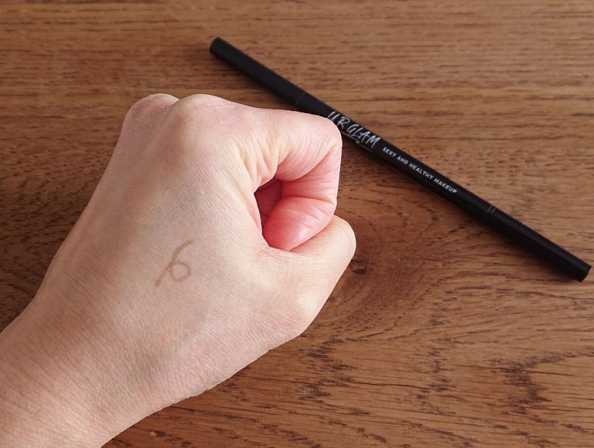 スリムスケッチアイブロウペンシル/U R GLAM/アイブロウペンシルを使ったクチコミ(4枚目)