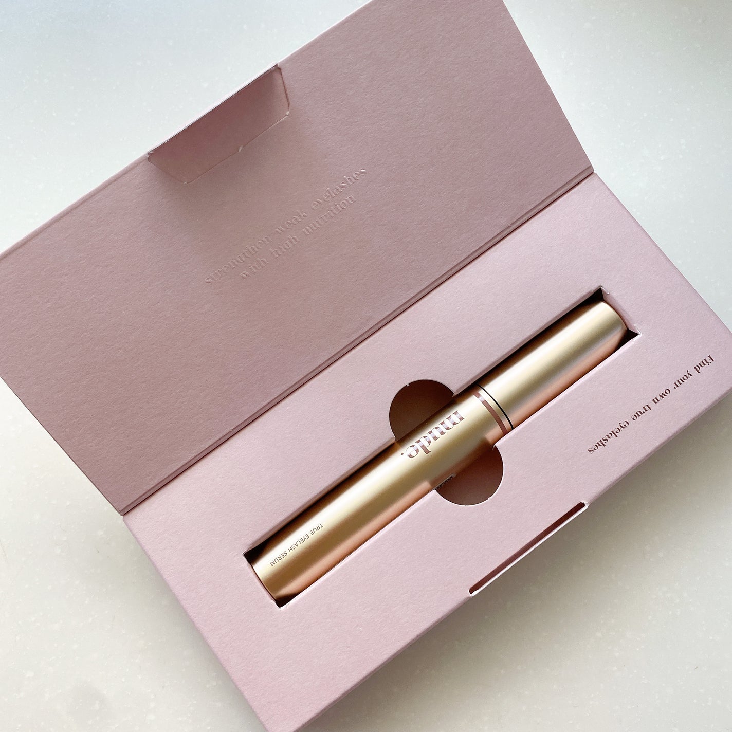 トゥルーアイラッシュセラム/mude./まつげ美容液を使ったクチコミ(1枚目)