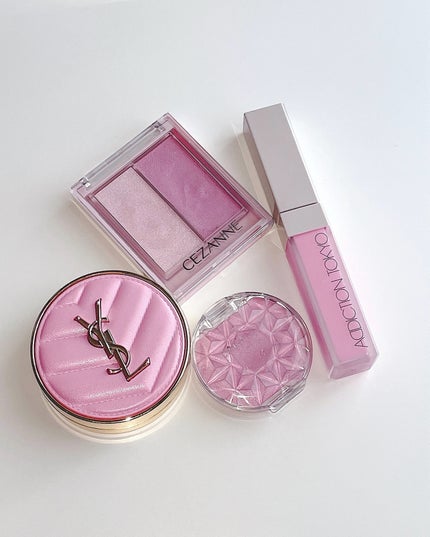 クリームチーク(パールタイプ)/キャンメイク/ジェル・クリームチークを使ったクチコミ(5枚目)