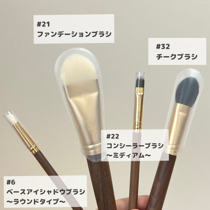 BY MAENG #21 ファンデーションブラシ/SOOA DOR/メイクブラシを使ったクチコミ(2枚目)