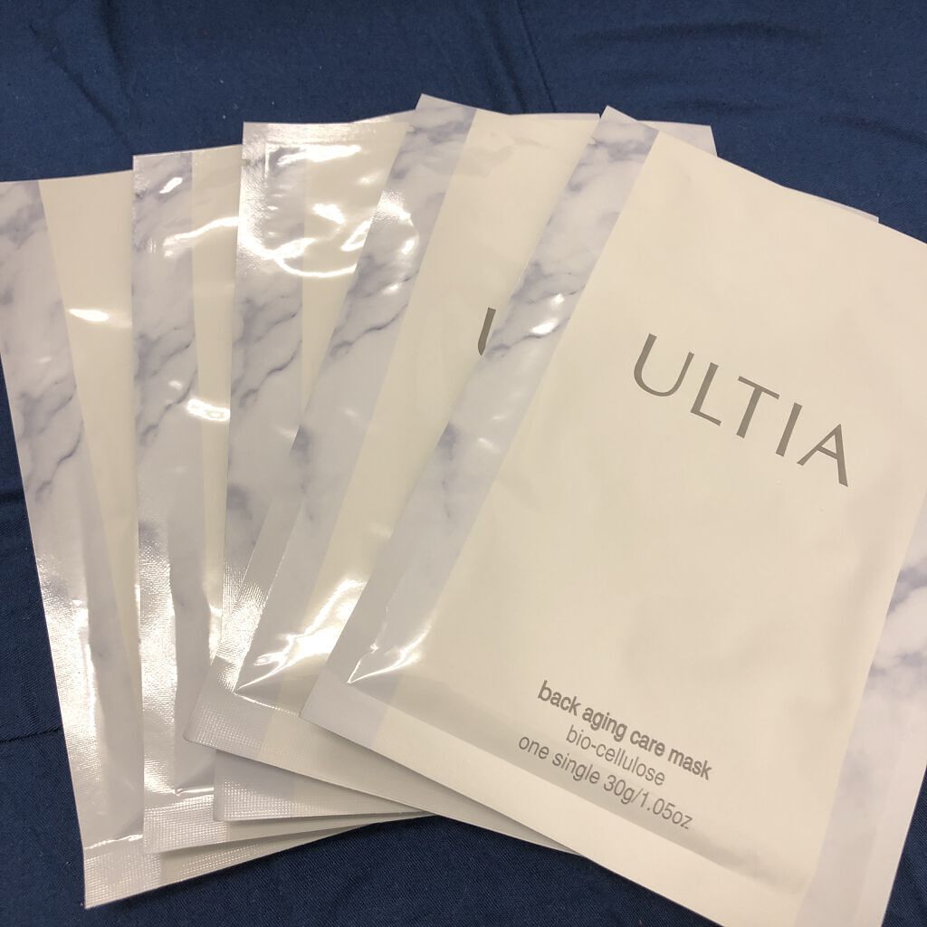 back aging care mask/ULTIA/シートマスク・パックを使ったクチコミ（2枚目）