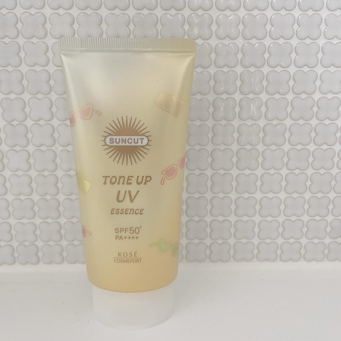 サンカットR トーンアップUV エッセンス レモンイエロー/サンカット®/日焼け止めローションを使ったクチコミ（1枚目）