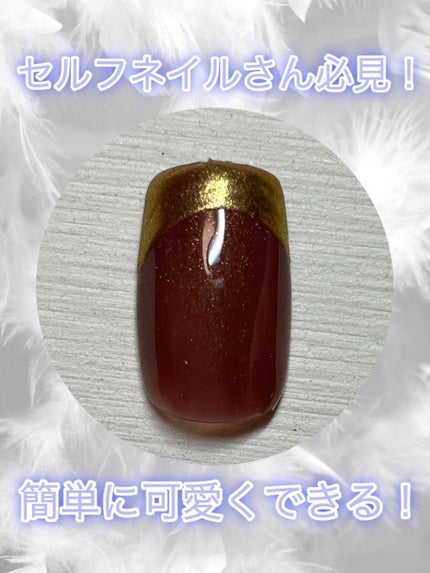 ジェルネイルDA 56 シアーラメブラウン/IDATE/ジェルネイルを使ったクチコミ(1枚目)