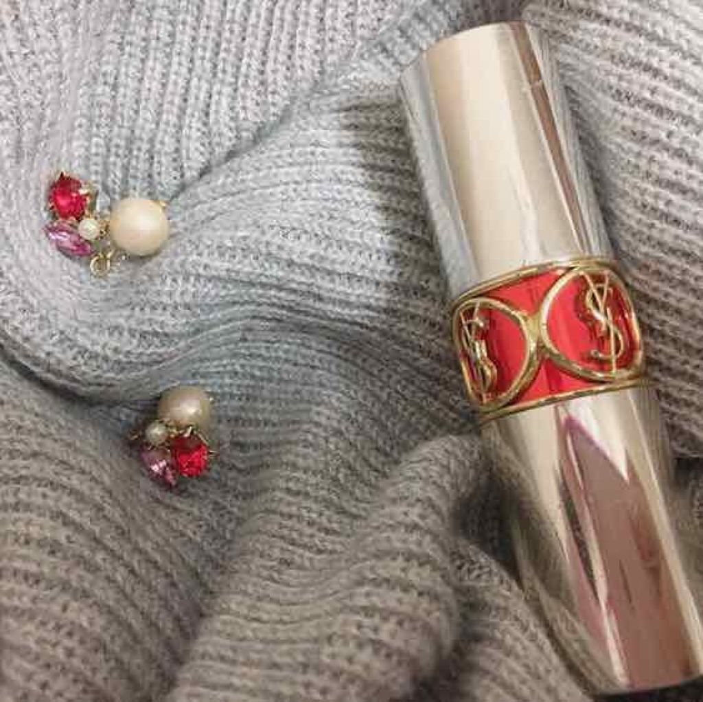 ヴォリュプテキャンディー/YVES SAINT LAURENT BEAUTE/口紅を使ったクチコミ(1枚目)