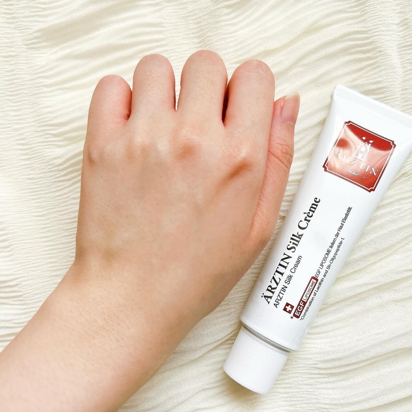 シルククリーム/エルツティン/美容液を使ったクチコミ(5枚目)