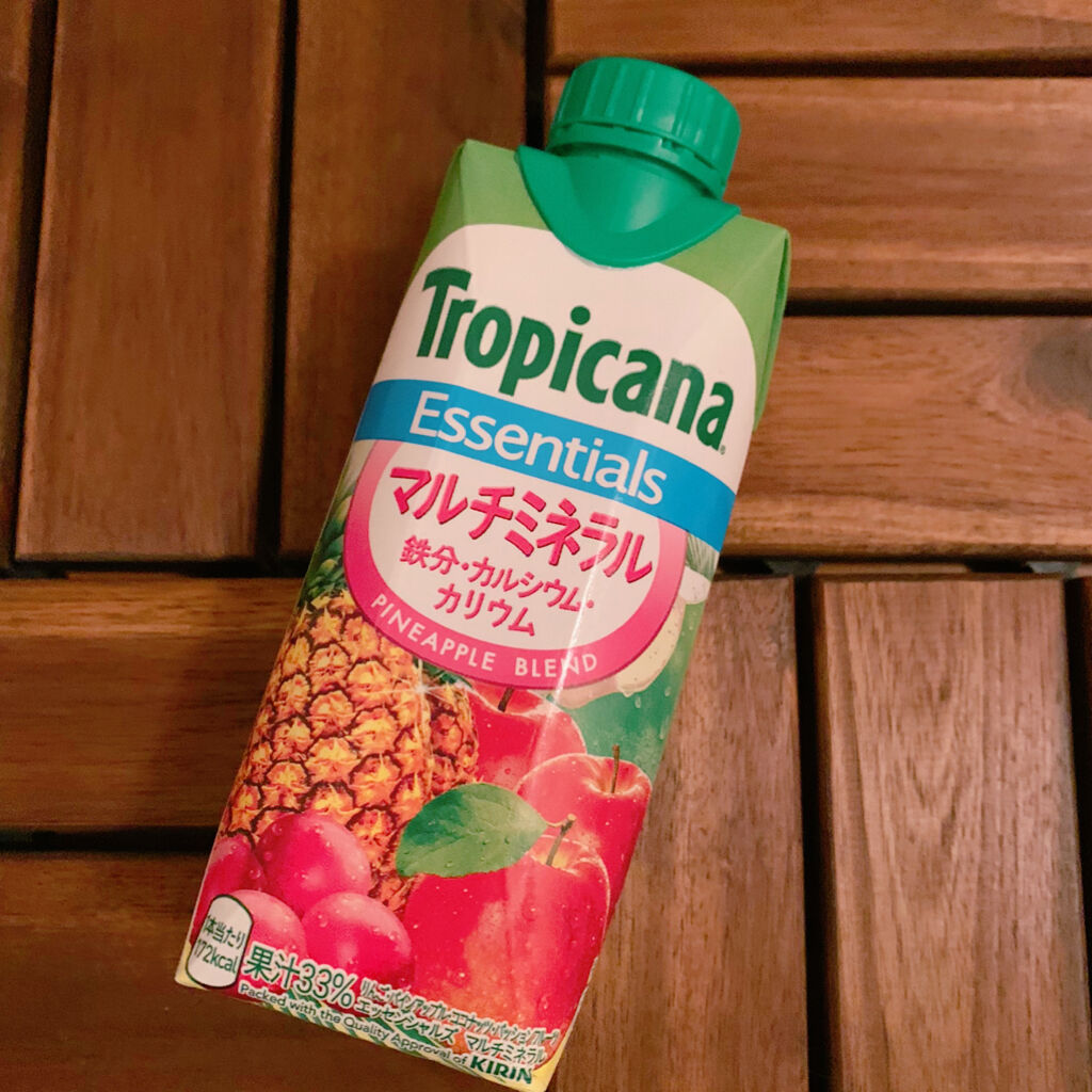 トロピカーナ エッセンシャルズ/トロピカーナ/スムージーを使ったクチコミ（1枚目）