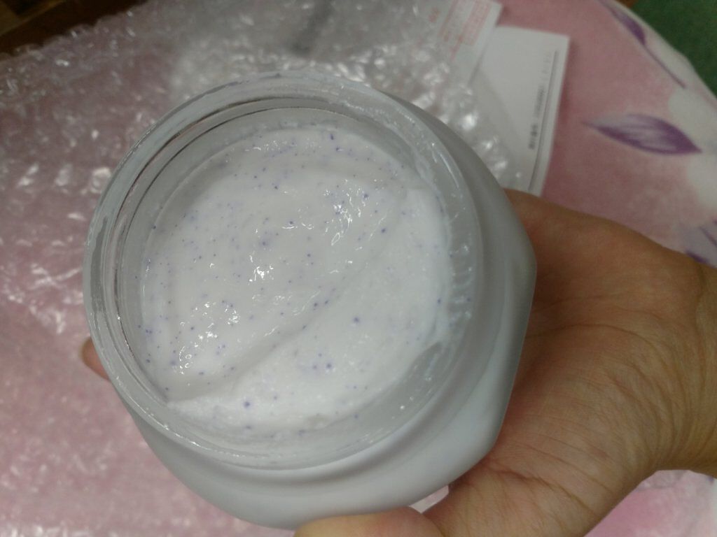 フェイスポリッシャー リラクシング(ラベンダー)/SABON/スクラブ・ゴマージュを使ったクチコミ(2枚目)