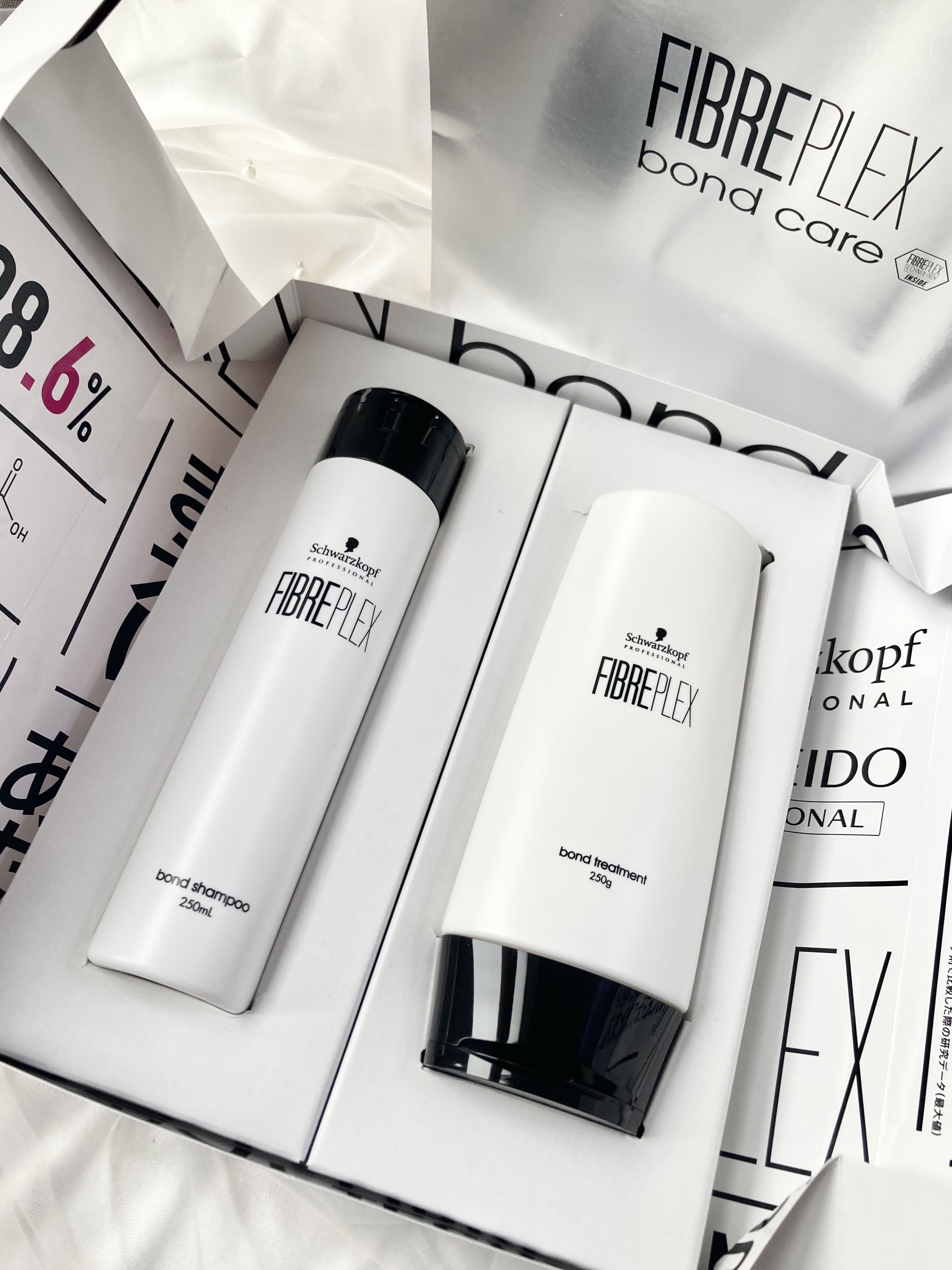 ファイバープレックス ボンド シャンプー/ボンド トリートメント/シュワルツコフ プロフェッショナル/サロンシャンプーを使ったクチコミ（1枚目）