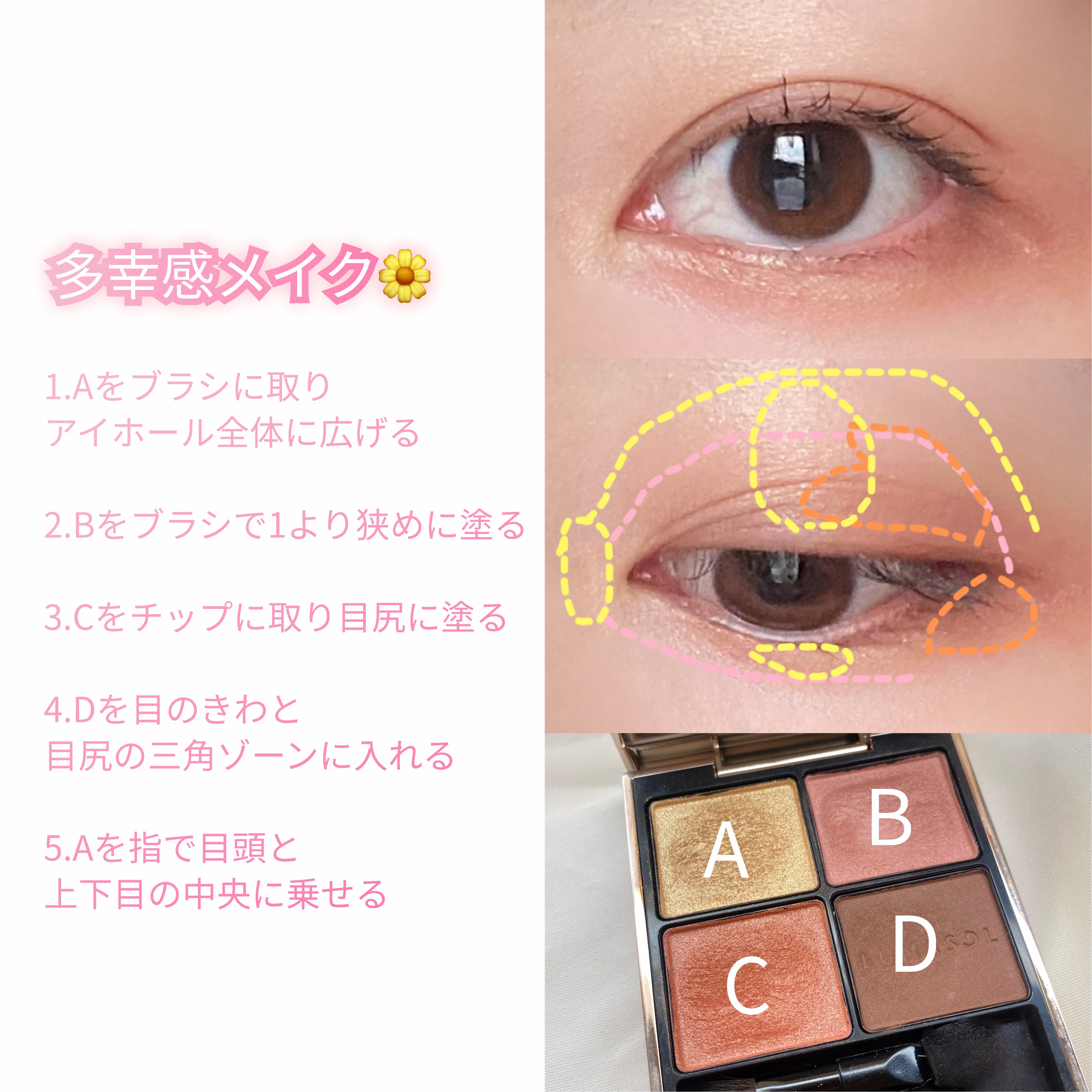 アイカラーレーション/LUNASOL/アイシャドウパレットを使ったクチコミ（3枚目）