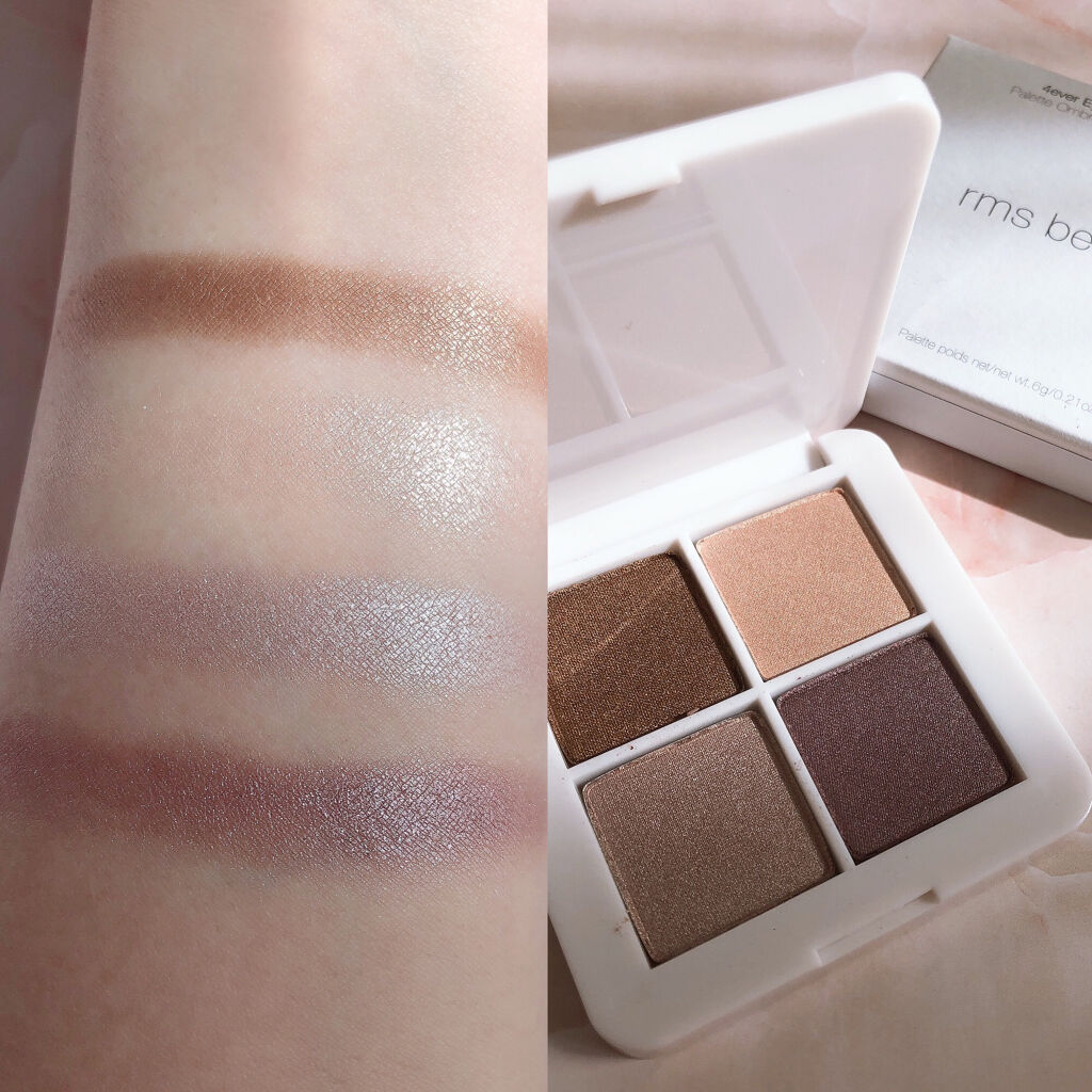 フォーエバー アイシャドウクワッド/rms beauty/アイシャドウパレットを使ったクチコミ（2枚目）