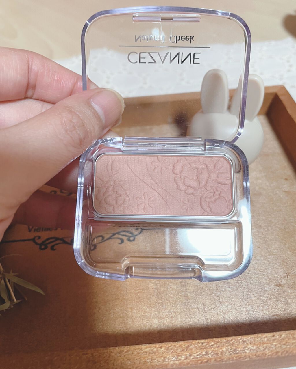 ナチュラル チークN/CEZANNE/パウダーチークを使ったクチコミ(2枚目)