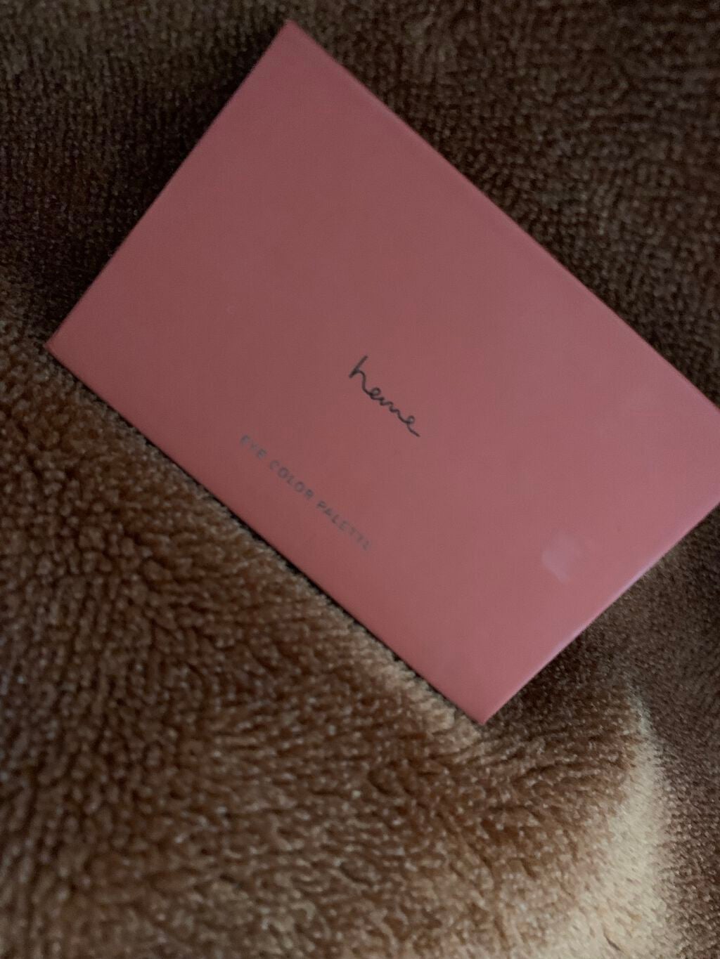 アイカラーパレット/heme/アイシャドウパレットを使ったクチコミ(1枚目)