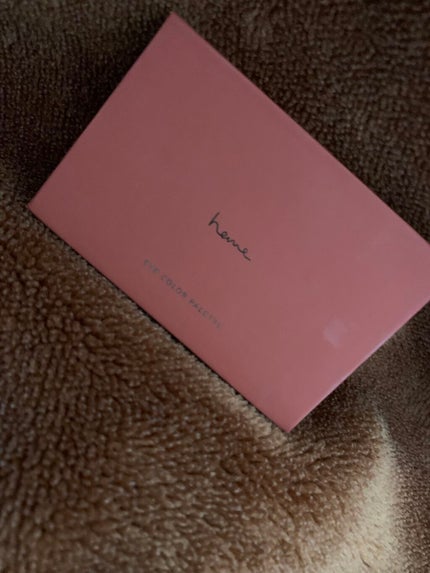 アイカラーパレット/heme/アイシャドウパレットを使ったクチコミ(1枚目)