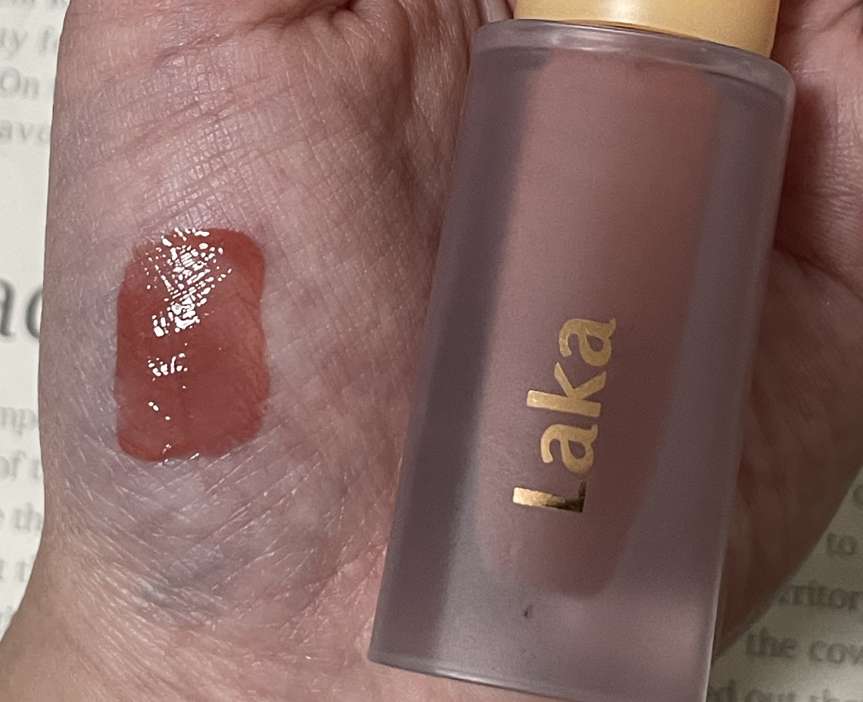 フルーティーグラムティント/Laka/リップティントを使ったクチコミ（1枚目）