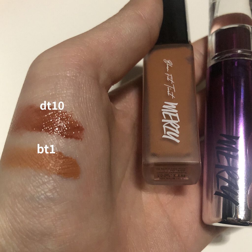 ブラー フィット ティント/MERZY/リップティントを使ったクチコミ（2枚目）