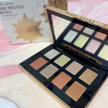 リュクス プレシャス メタルズ アイシャドウ パレット/BOBBI BROWN/アイシャドウパレットを使ったクチコミ（1枚目）