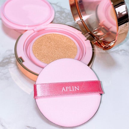 ピンクティーツリーカバークッション/APLIN/クッションファンデーションを使ったクチコミ(4枚目)