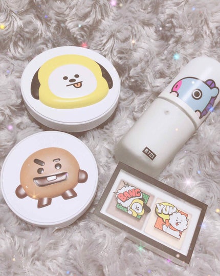 BT21×VT Cosmetic リアルウェア フィクシング クッション/VT/クッションファンデーションを使ったクチコミ(1枚目)