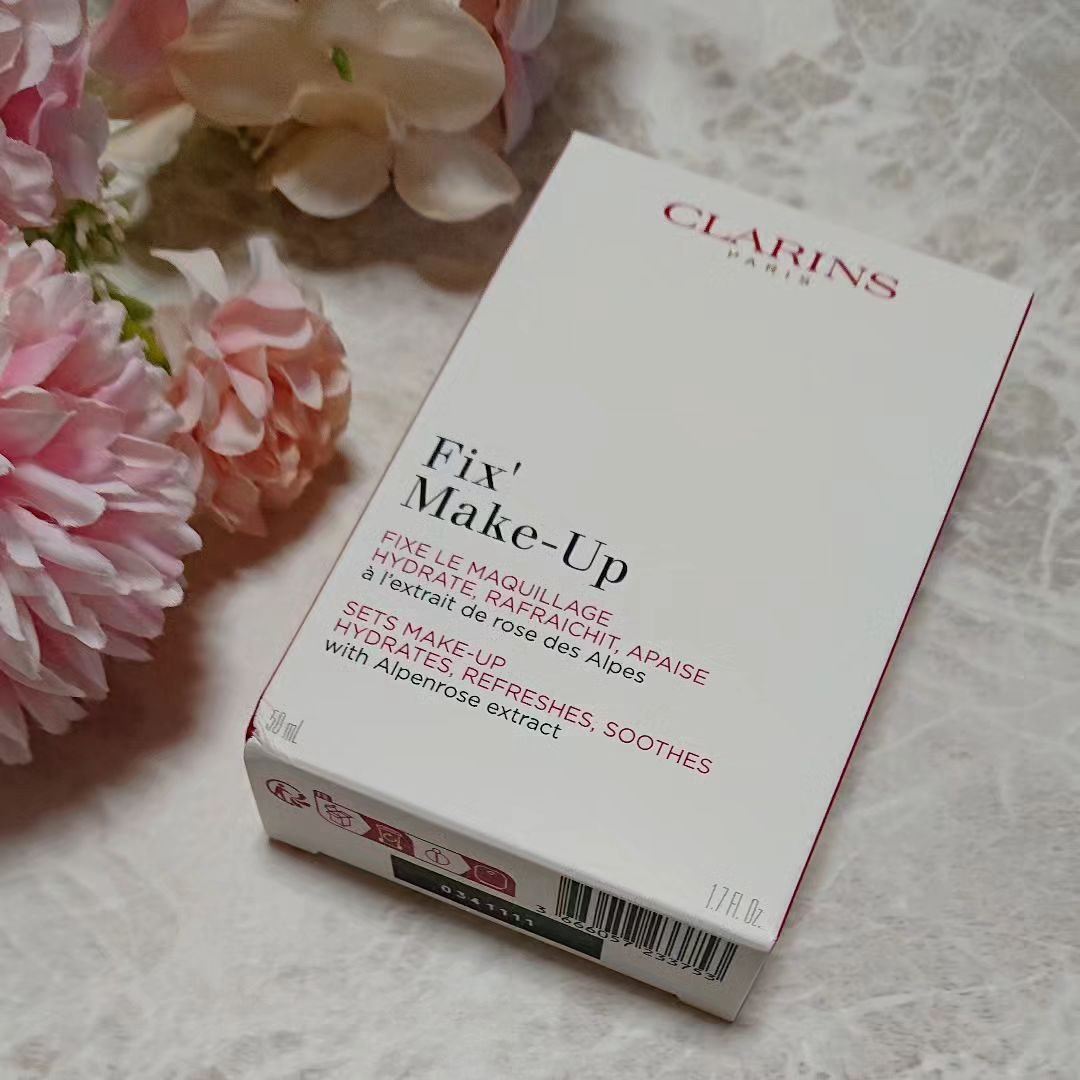 フィックス メイクアップ N/CLARINS/ミスト状化粧水を使ったクチコミ（2枚目）