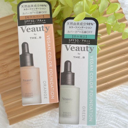 ヴィーガン カラーファンデーション/Veauty by THE_B/リキッドファンデーションを使ったクチコミ(2枚目)