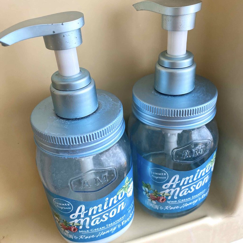 スムース シャンプー＆トリートメント ミント限定キット2019/アミノメイソン/シャンプー・コンディショナーを使ったクチコミ（1枚目）