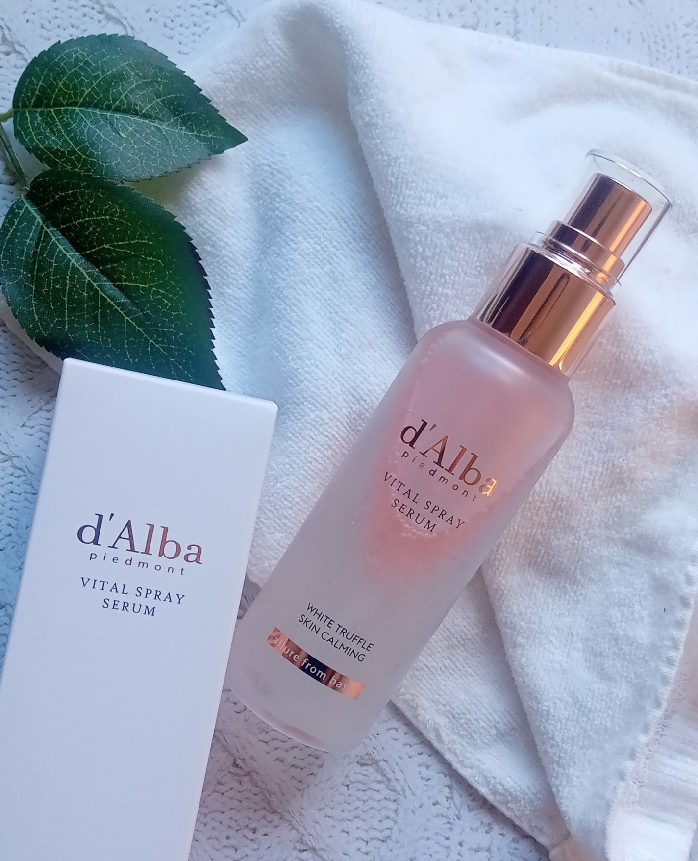 ダルバ ホワイトトリュフバイタルスプレーセラム/ダルバ/ミスト状化粧水を使ったクチコミ(1枚目)