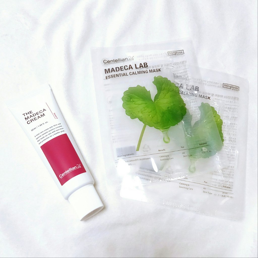 マデカラボ エッセンシャルカーミングマスク/センテリアン24/シートマスク・パックを使ったクチコミ（2枚目）