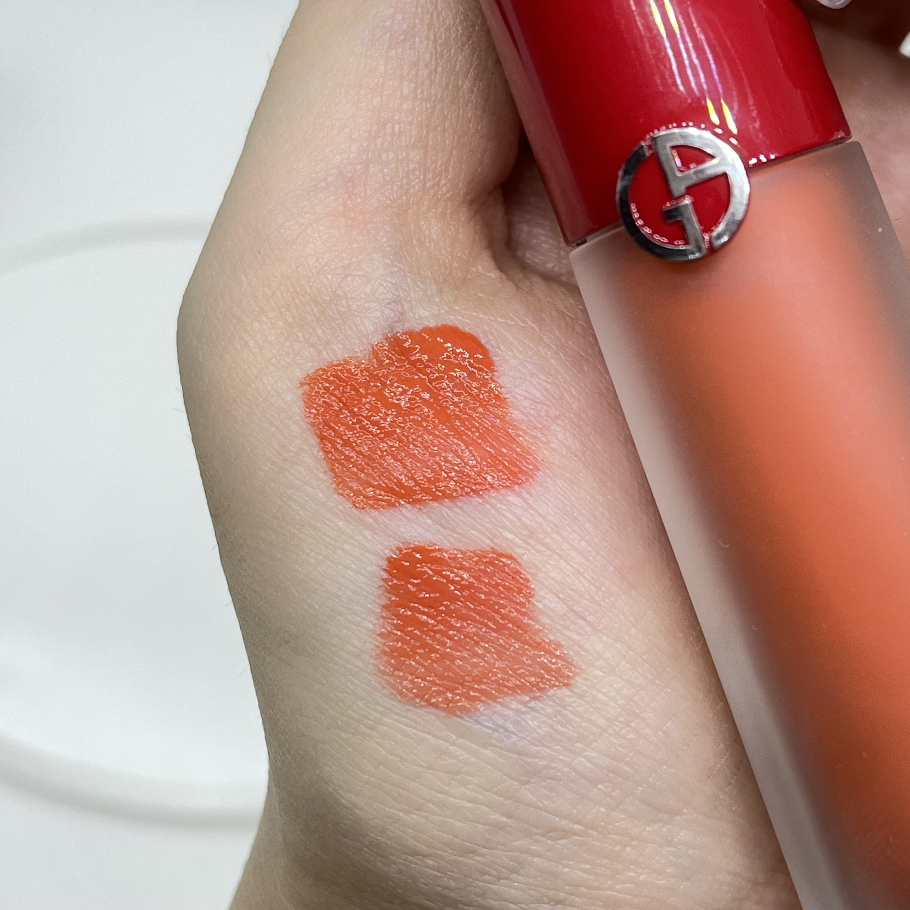 リップ マエストロ サテン/ジョルジオ アルマーニ ビューティ/口紅を使ったクチコミ（3枚目）