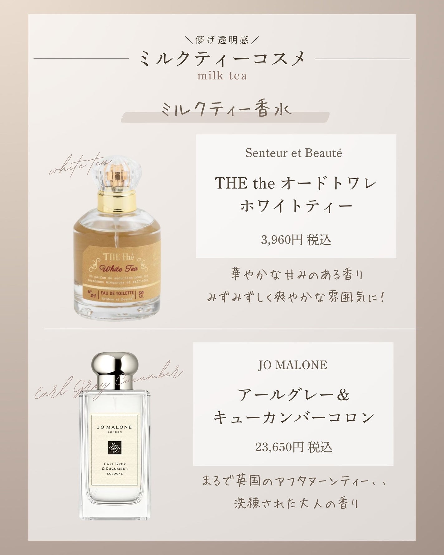アールグレー & キューカンバー コロン/Jo MALONE LONDON/香水(レディース)を使ったクチコミ(6枚目)
