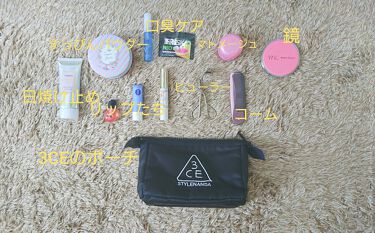 3ce Pouch Small 3ceの使い方を徹底解説 30代主婦 初めて韓国コスメ店へ行く 近く By はるか 乾燥肌 30代後半 Lips