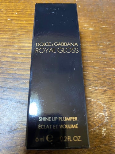 ロイヤルグロス シャインリッププランパー/DOLCE&GABBANA BEAUTY/口紅を使ったクチコミ（1枚目）