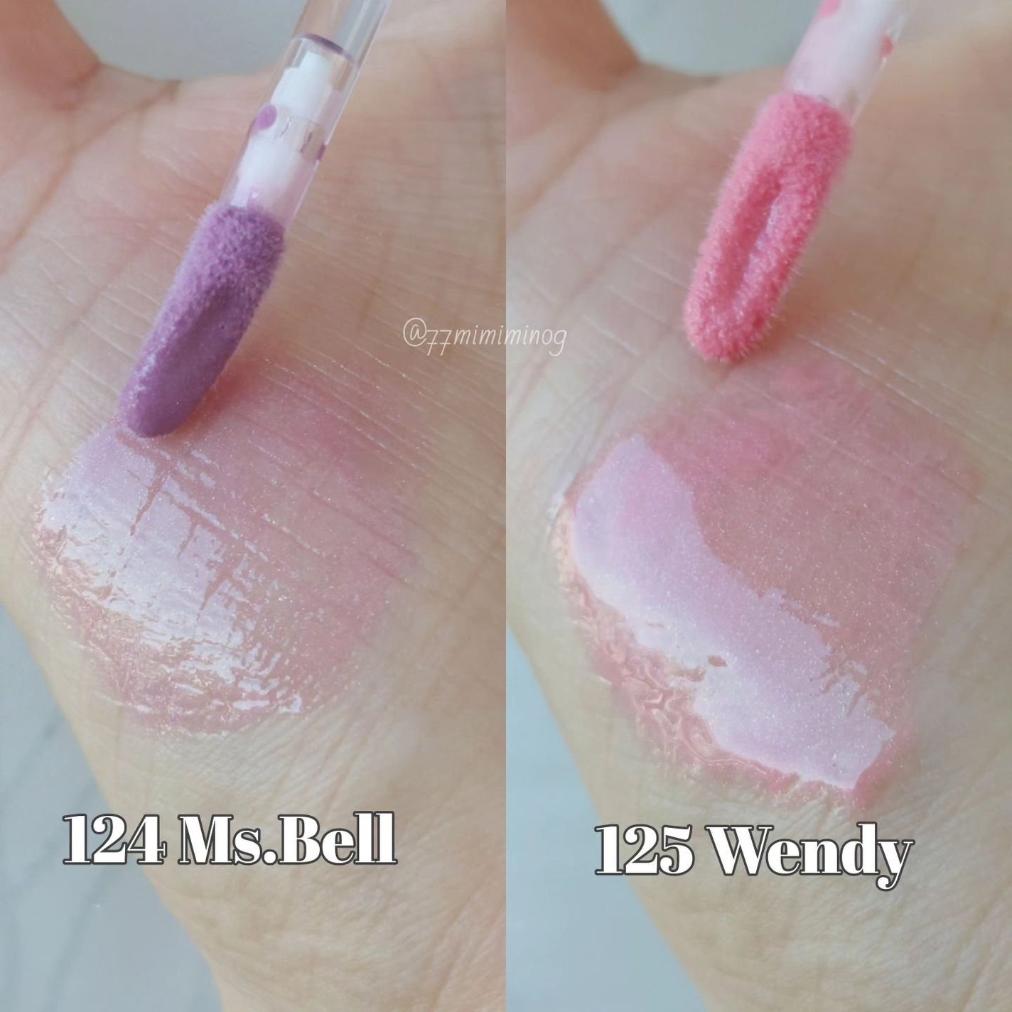 ボリュームパールキッスグロス/Dinto/リップグロスを使ったクチコミ(5枚目)