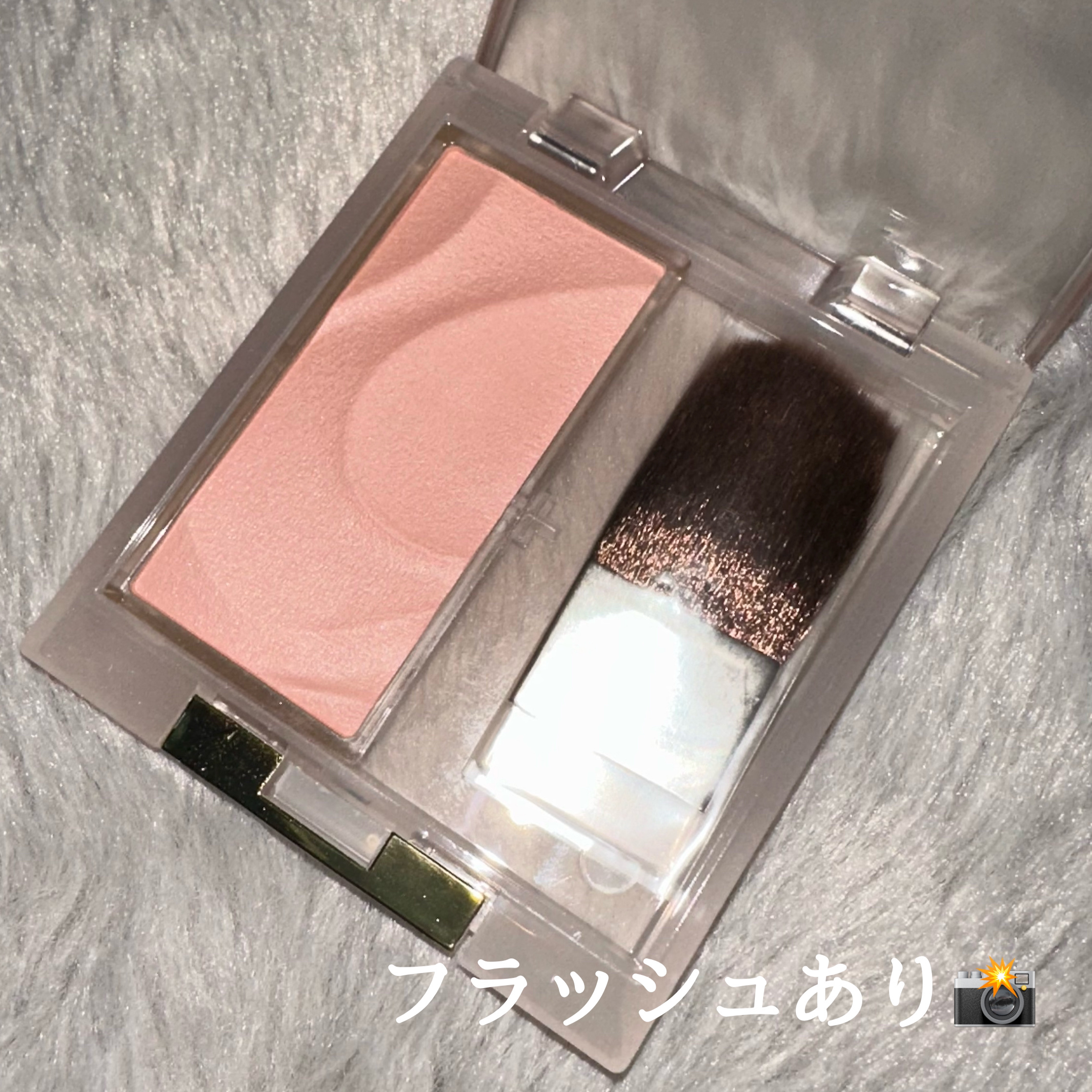 シームレストーン ブラッシュ SB02 シスター/excel/パウダーチークを使ったクチコミ（3枚目）