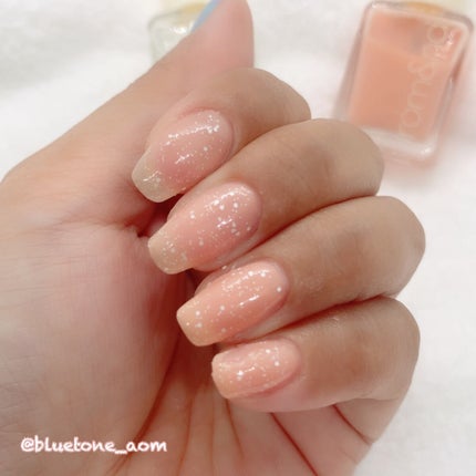 ムードペブルネイル/rom&nd/マニキュアを使ったクチコミ(4枚目)