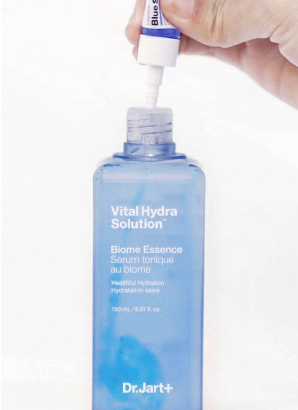 Dr.Jart＋ ドクタージャルト バイタルハイドラソリューションバイオムエッセンスのクチコミ「#無限リピート化粧水

💙ドクタージャルト　バイオームエッセンス💙

この化粧水はめっちゃ良い.....」（3枚目）