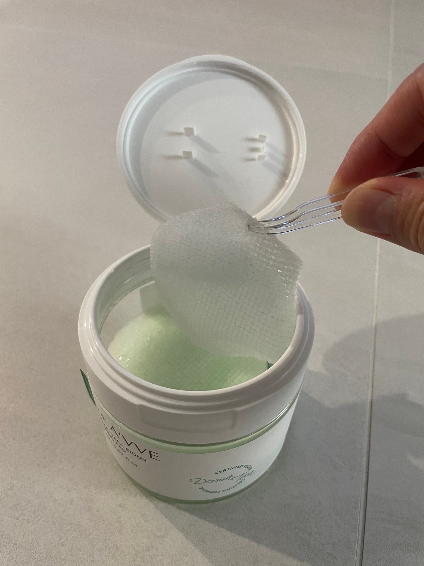 ダーマテカバイオームカーミングパッド/THE A'VVE/トナーパッドを使ったクチコミ(4枚目)