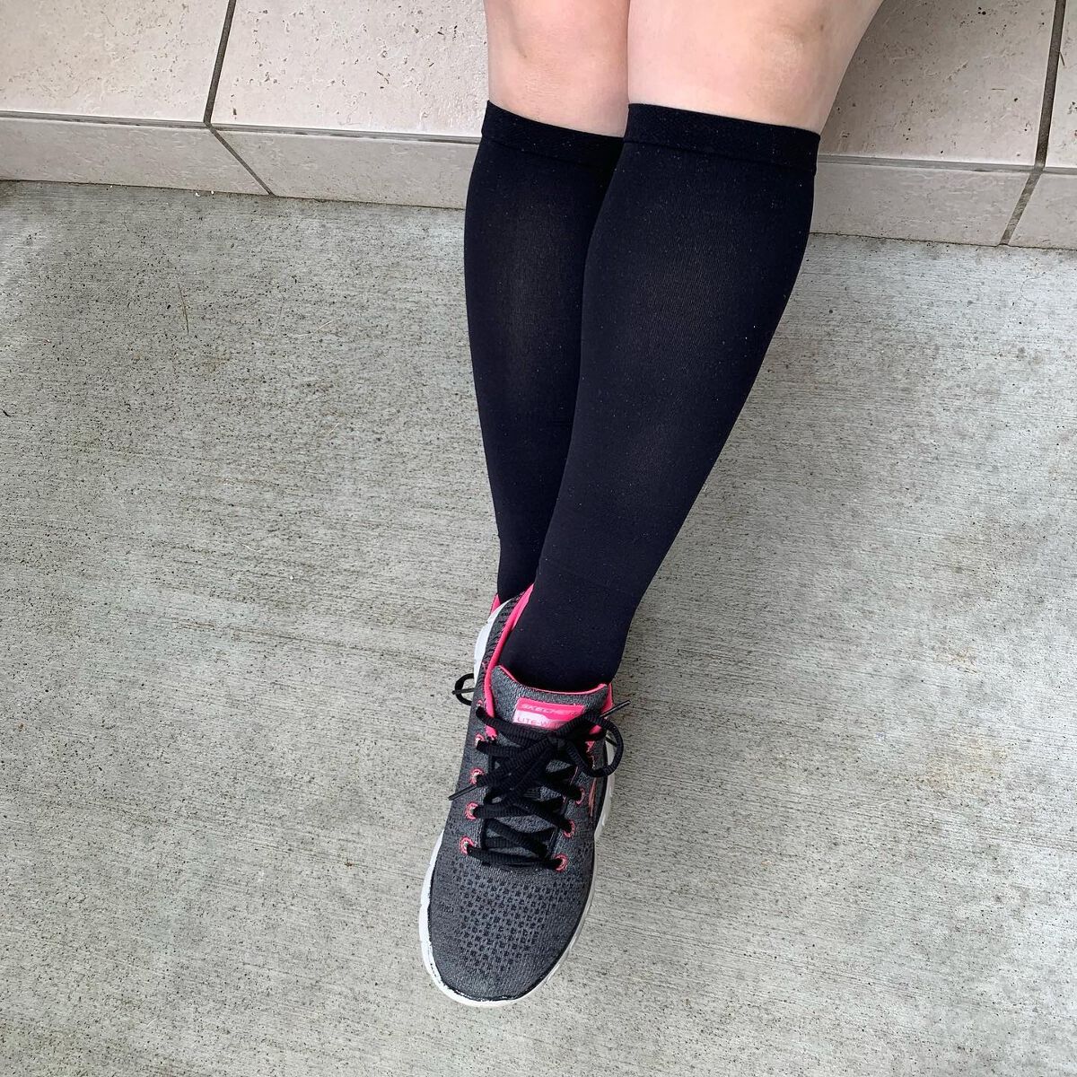 スリムウォーク 美脚ハイソックス/SLIMWALK/着圧ソックス・レギンスを使ったクチコミ（3枚目）