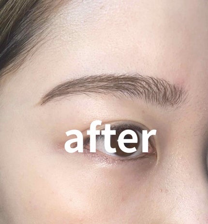 アイブロウマスカラ N/excel/眉マスカラを使ったクチコミ(4枚目)