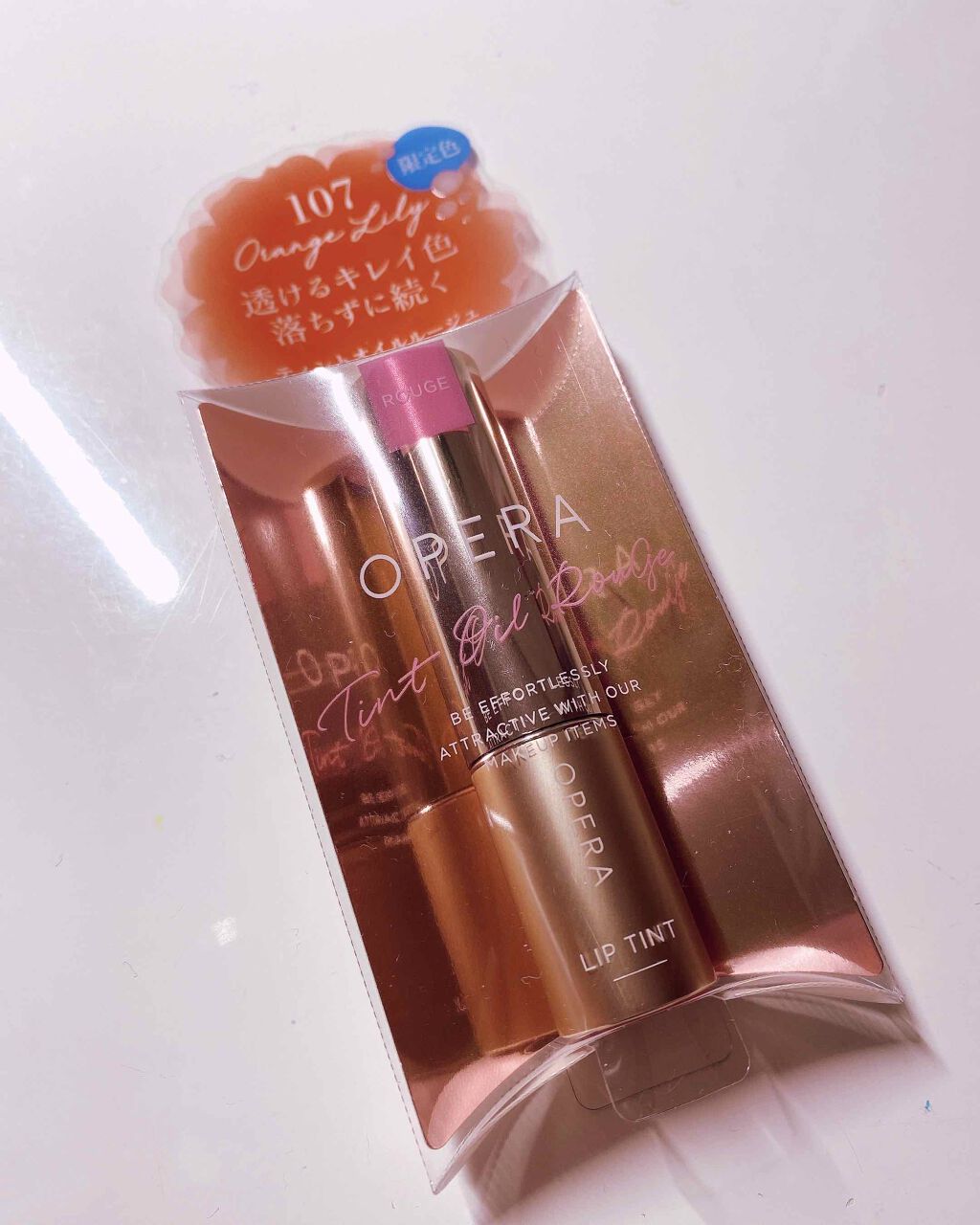 オペラ リップティント N/OPERA/リップティントを使ったクチコミ（1枚目）