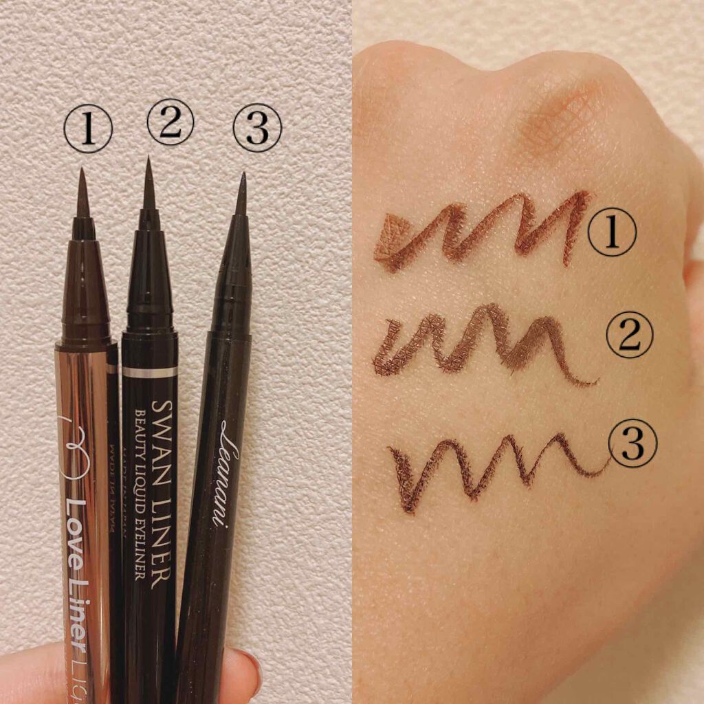 ラブ・ライナー リキッドアイライナーR3/ラブ・ライナー/リキッドアイライナーを使ったクチコミ(2枚目)