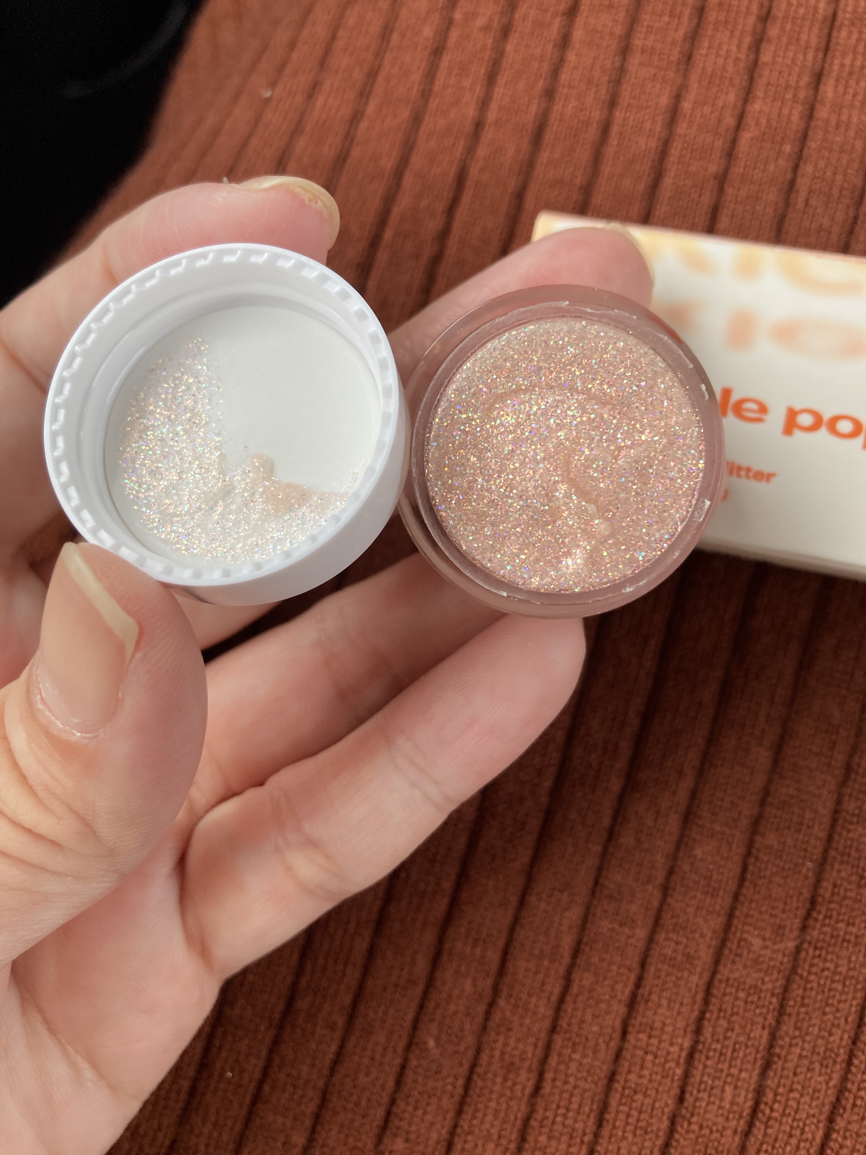 ジェリーグリッター/TWINKLE POP/グリッターを使ったクチコミ（2枚目）