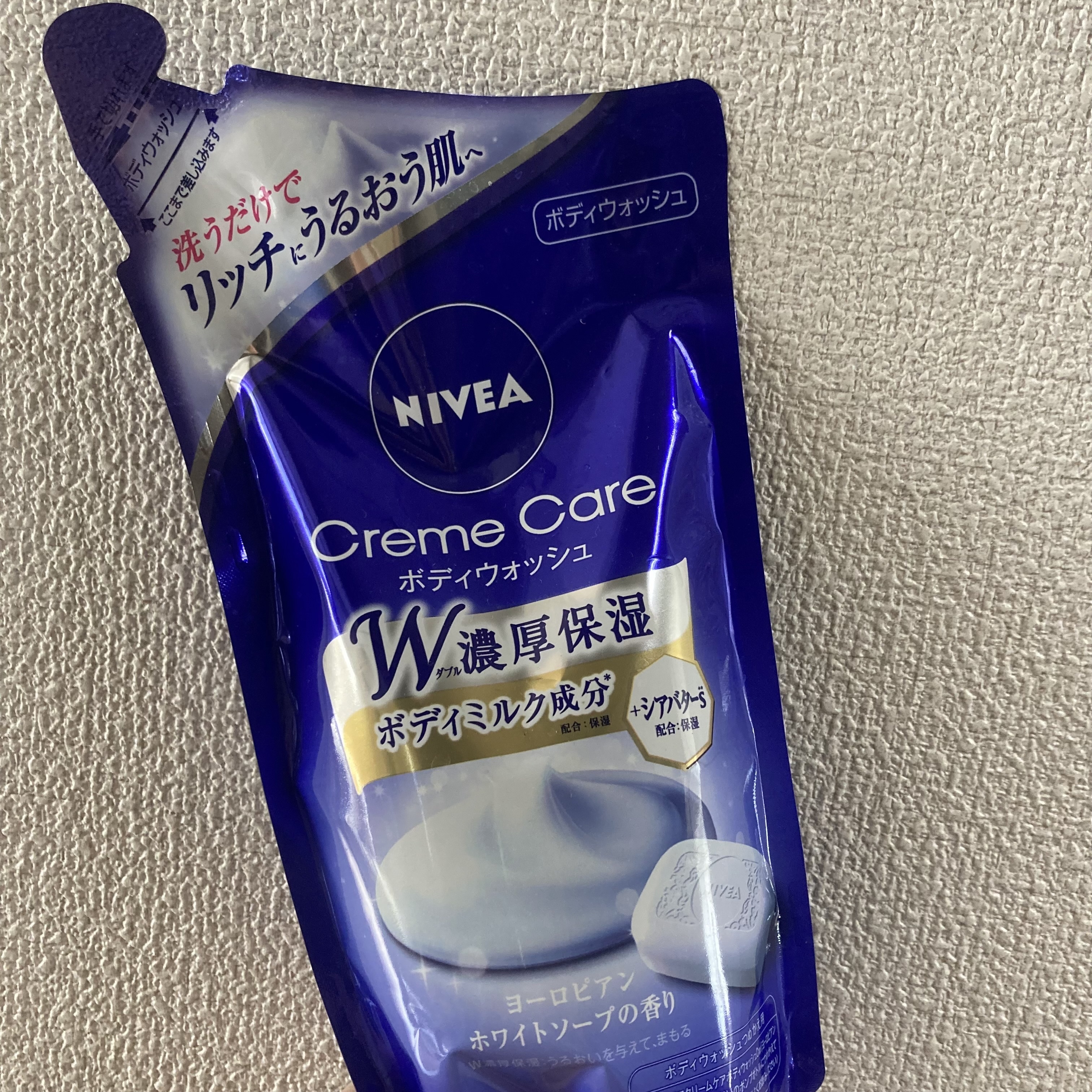 ニベア クリームケア ボディウォッシュ ヨーロピアンホワイトソープの香り 詰替 360ml/ニベア/ボディソープを使ったクチコミ（2枚目）