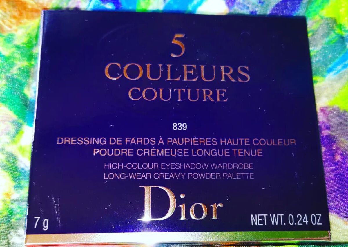 【旧】サンク クルール クチュール/Dior/アイシャドウパレットを使ったクチコミ(4枚目)