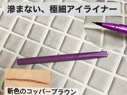 「密着アイライナー」ショート筆リキッド/デジャヴュ/リキッドアイライナーを使ったクチコミ(1枚目)