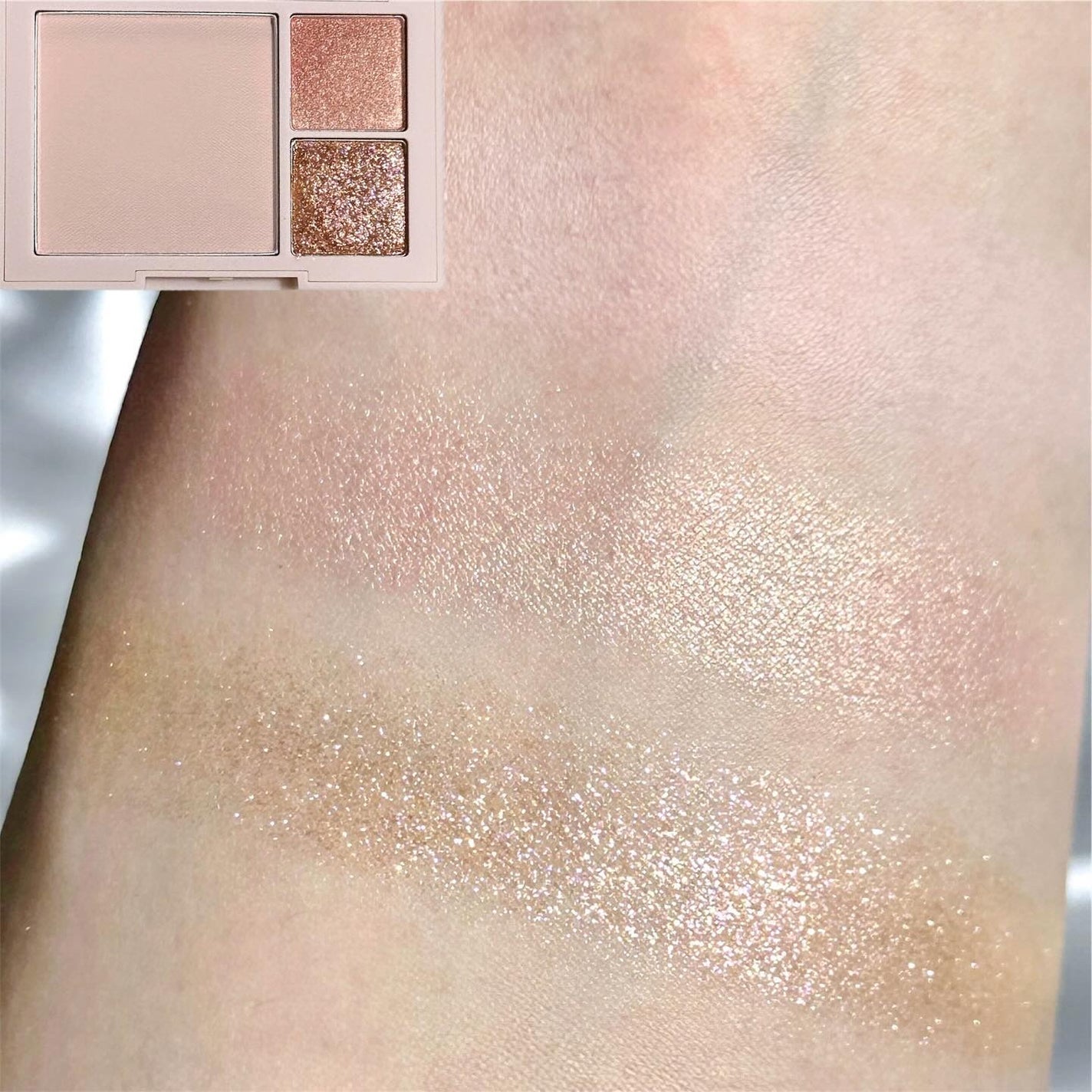 (ルシャブートコレクション)チーク&アイ マルチユーズ パレット/Dinto/パウダーチークを使ったクチコミ(1枚目)