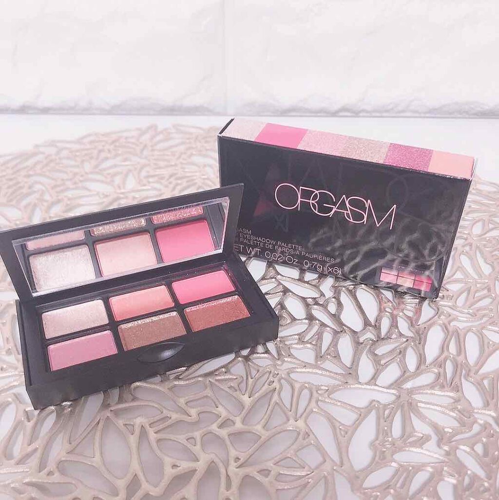 オーガズム ミニアイシャドーパレット/NARS/アイシャドウパレットを使ったクチコミ（1枚目）