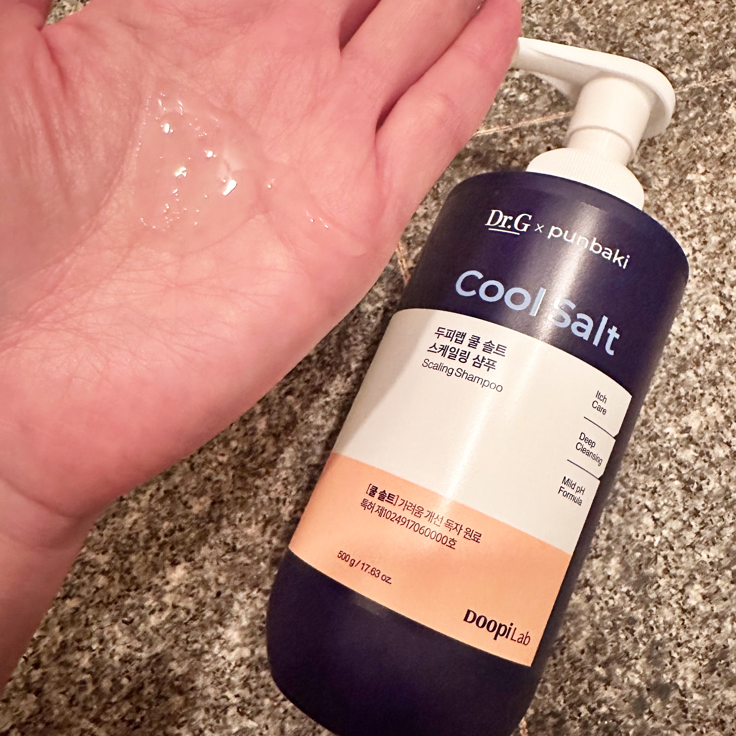 クールソルトスケーリングシャンプー/クールソルトスカルプトリートメント/Dr.G/市販シャンプーを使ったクチコミ（3枚目）