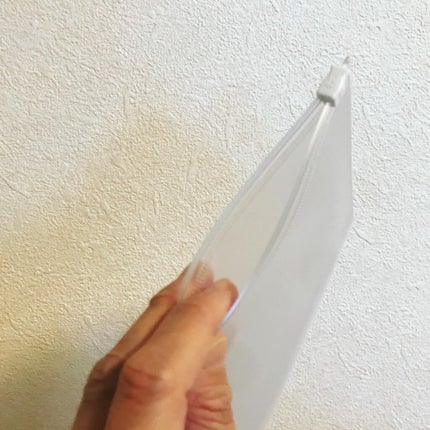 抗菌ジッパーポーチ 正方形/KAWAGUCHI/マスクを使ったクチコミ(6枚目)