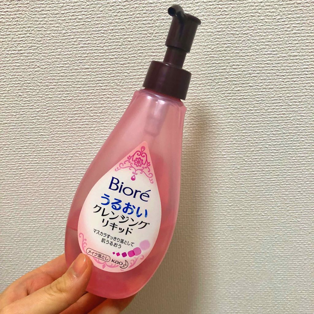 うるおいクレンジングリキッド/ビオレ/クレンジングウォーターを使ったクチコミ(1枚目)